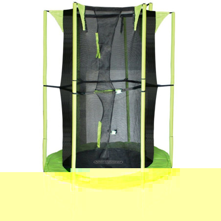 Trampoline pour Enfants avec Filet de Sécurité Aktive 122 x 184 x 122 cm