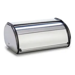 Corbeille à Pain Kinvara SW8410 SW8410 Argenté Argent Métal Acier 43 x 19 x 28 cm 27 x 19 x 42,5 cm