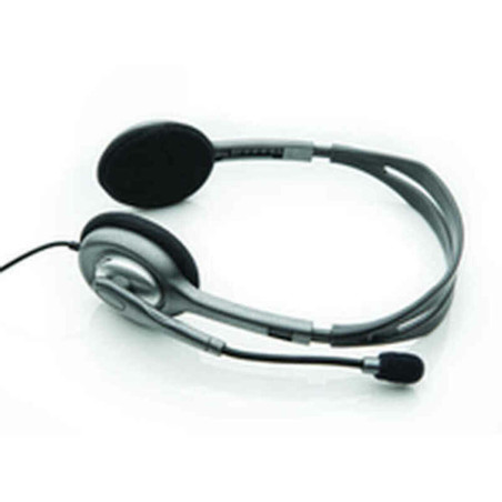 Headphones with Headband Logitech 981-000271 Silver