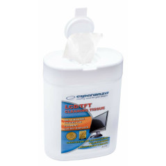 Lingettes impregnées pour écrans Esperanza ES106 LCD TFT