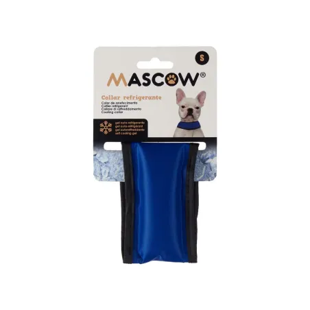 Collier pour Chien Mascow TOY0417-S TOY0417-S Bleu Noir 6,3 x 1 x 30 cm Réfrigérant