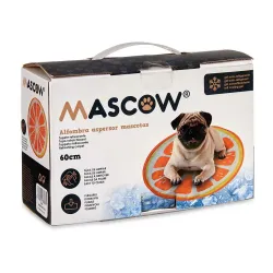 Tapis de Refroidissement pour Animaux de Compagnie Mascow TOY88521 TOY88521 Jaune Orange 59 x 1 x 59 cm