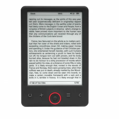 eBook Denver Electronics 635L 4GB Noir 6"