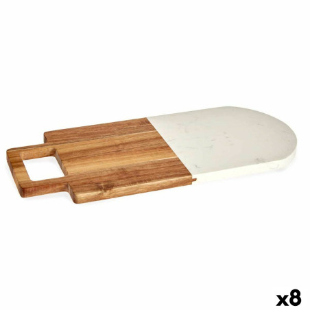 Planche à découper Kinvara 78372 78372 Blanc 18 x 1,5 x 38 cm (8 Unités)
