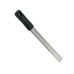 Gratoir Kinvara 81220 Noir Argenté Argent Acier inoxydable polypropylène Plastique Acier inoxydable/Bois 7 x 34,5 x 3,5 cm 3,5 x