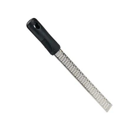 Gratoir Kinvara 81220 Noir Argenté Argent Acier inoxydable polypropylène Plastique Acier inoxydable/Bois 7 x 34,5 x 3,5 cm 3,5 x