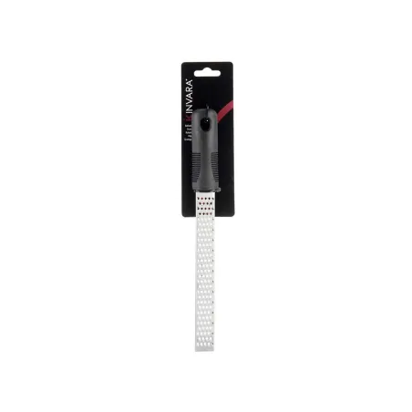Gratoir Kinvara 81220 Noir Argenté Argent Acier inoxydable polypropylène Plastique Acier inoxydable/Bois 7 x 34,5 x 3,5 cm 3,5 x