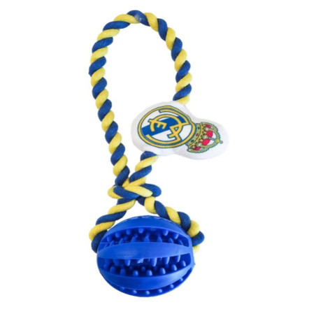 Jouet pour chien Real Madrid C.F. Bleu Polyester Coton TPR 7 x 32 x 10 cm