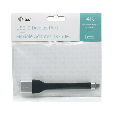 Adaptateur USB-C vers DisplayPort i-Tec C31FLATDP60HZ Noir